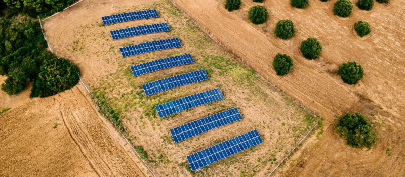 Image GROSSFLÄCHIGE SOLARPARK REINIGUNG